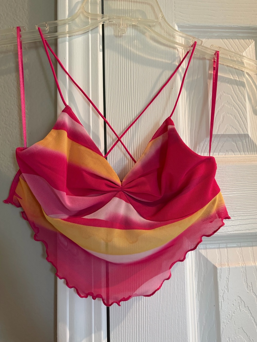 Garage cropped tank top
